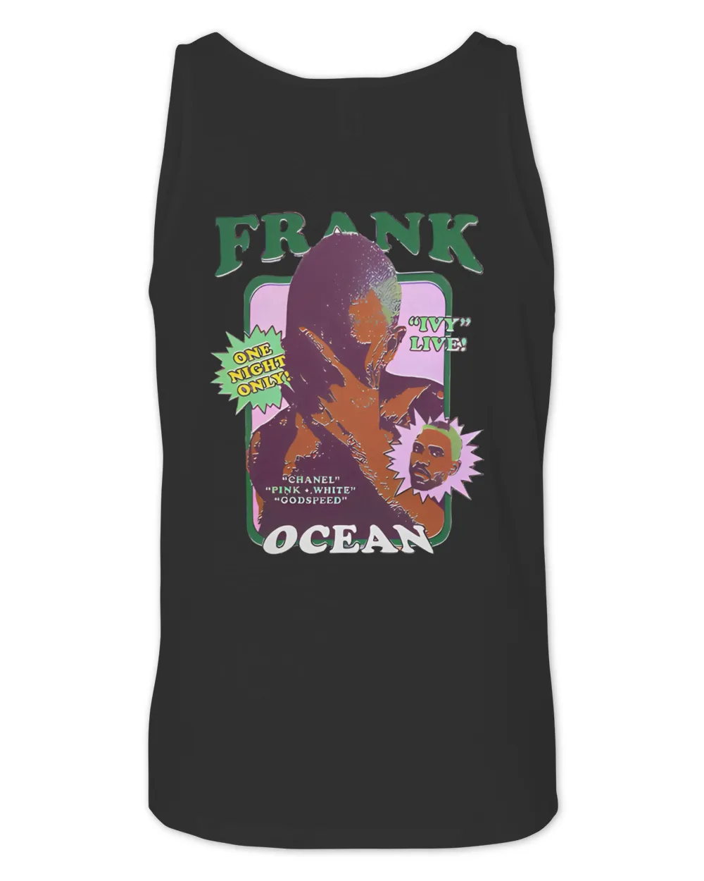 Frank Ocean Ivy Hoodie – Two-Sided Blond Album-Inspired Unisex Sweatshirt Unisex Jersey Tank black xs