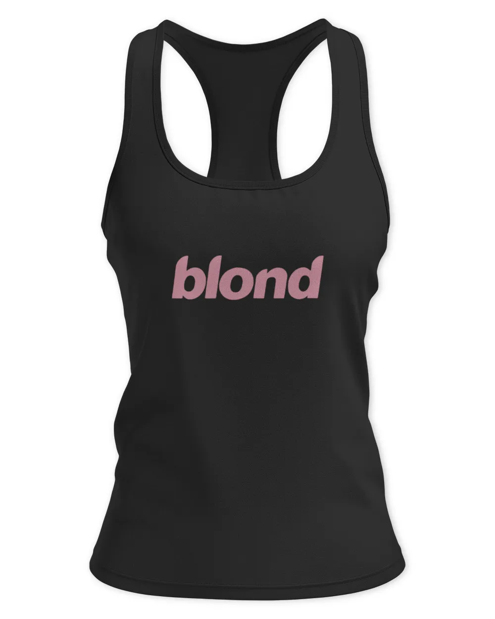 Frank Ocean Blond Hoodie – Pink Vibes Album-Inspired Sweatshirt for Fans Women's Ideal Racerback Tank black xs