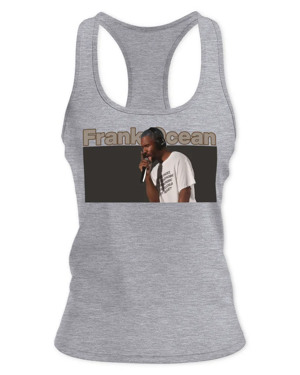 Limited Frank Ocean Sweatshirt – Exclusive Blond Album-Inspired Merc Women's Ideal Racerback Tank sport-grey xs