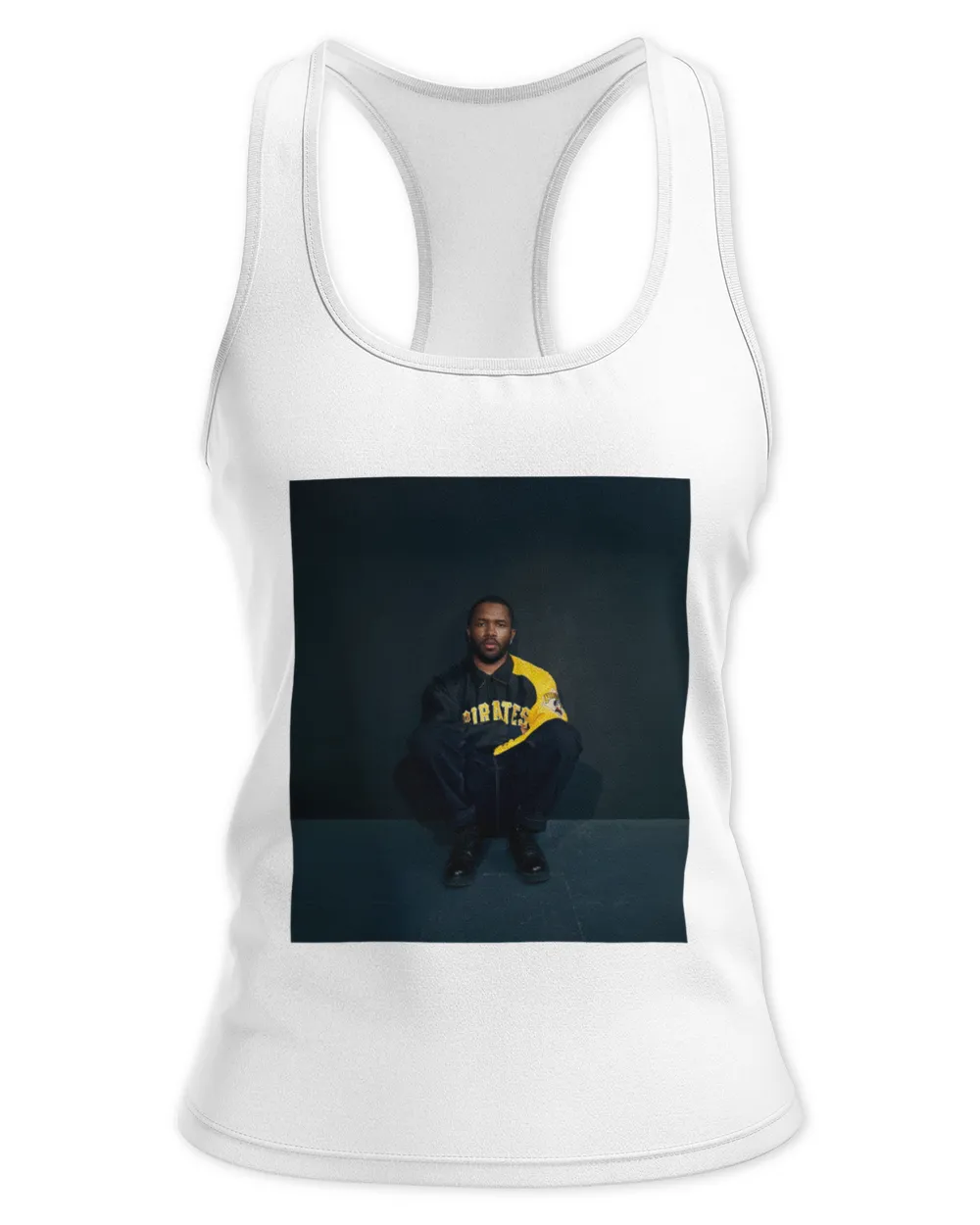 Frank Ocean Crewneck – Lightweight Unisex Blond Album Graphic Sweatshirt Women's Ideal Racerback Tank white xs