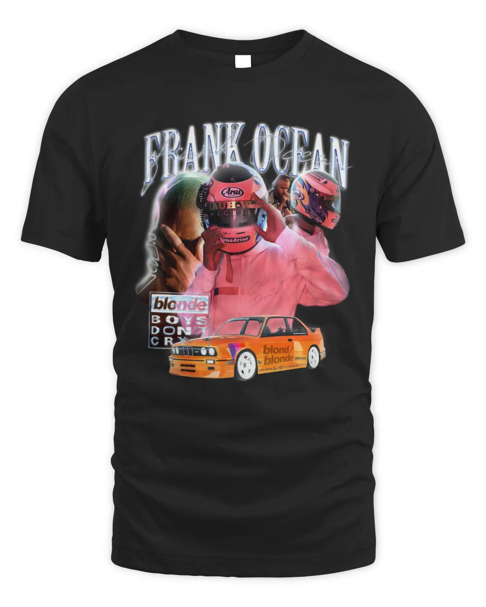 Frank Ocean Icon T-Shirt – Minimalist Graphic Album-Inspired Merch Unisex Standard T-Shirt black s