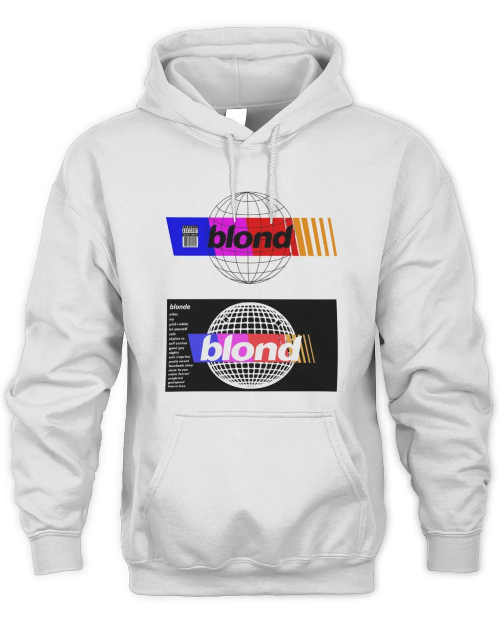 Blond Frank Ocean Crewneck – Vintage Album-Inspired Unisex Sweatshirt Unisex Hoodie white s