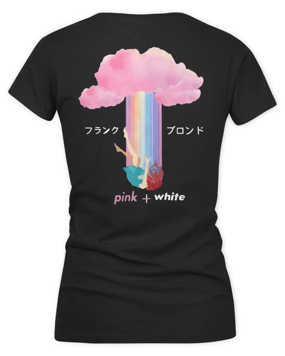 Frank Ocean Blond Hoodie – Pink Vibes Album-Inspired Sweatshirt for Fans Women's V-Neck T-Shirt black s