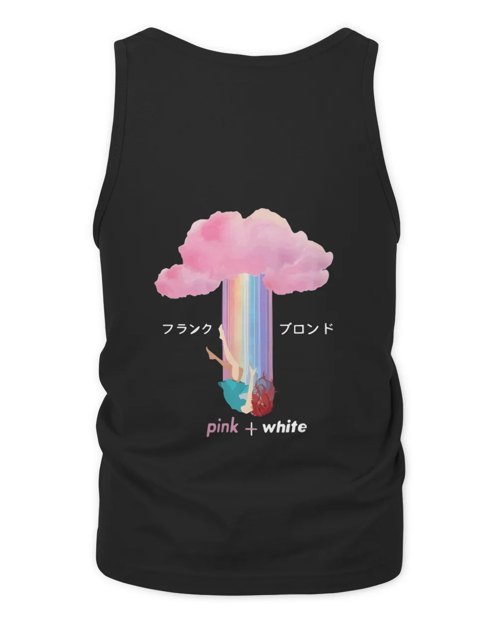 Frank Ocean Blond Hoodie – Pink Vibes Album-Inspired Sweatshirt for Fans Men's Tank Top black s