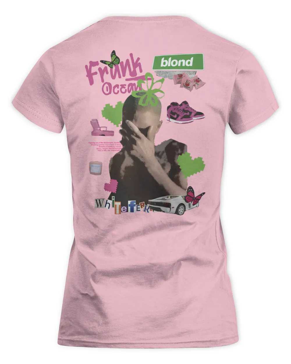 Frank Ocean BLOND Hoodie – Limited Edition Album Merch, Graphic Unisex Hoodie Women's Standard T-Shirt light-pink s