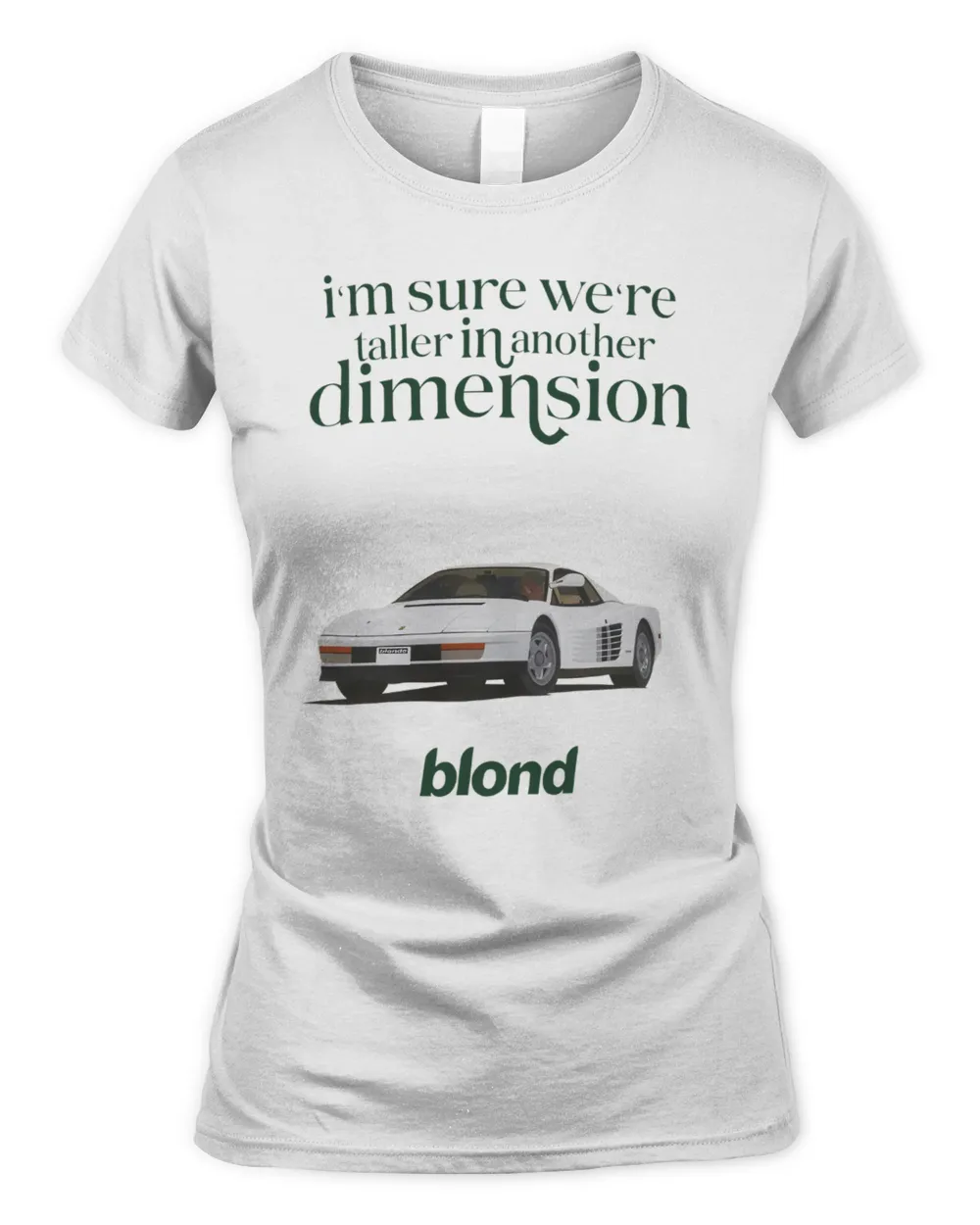 Frank Ocean Blond Sweatshirt – White Ferrari & Channel Orange Album Pullover Women's Standard T-Shirt white s