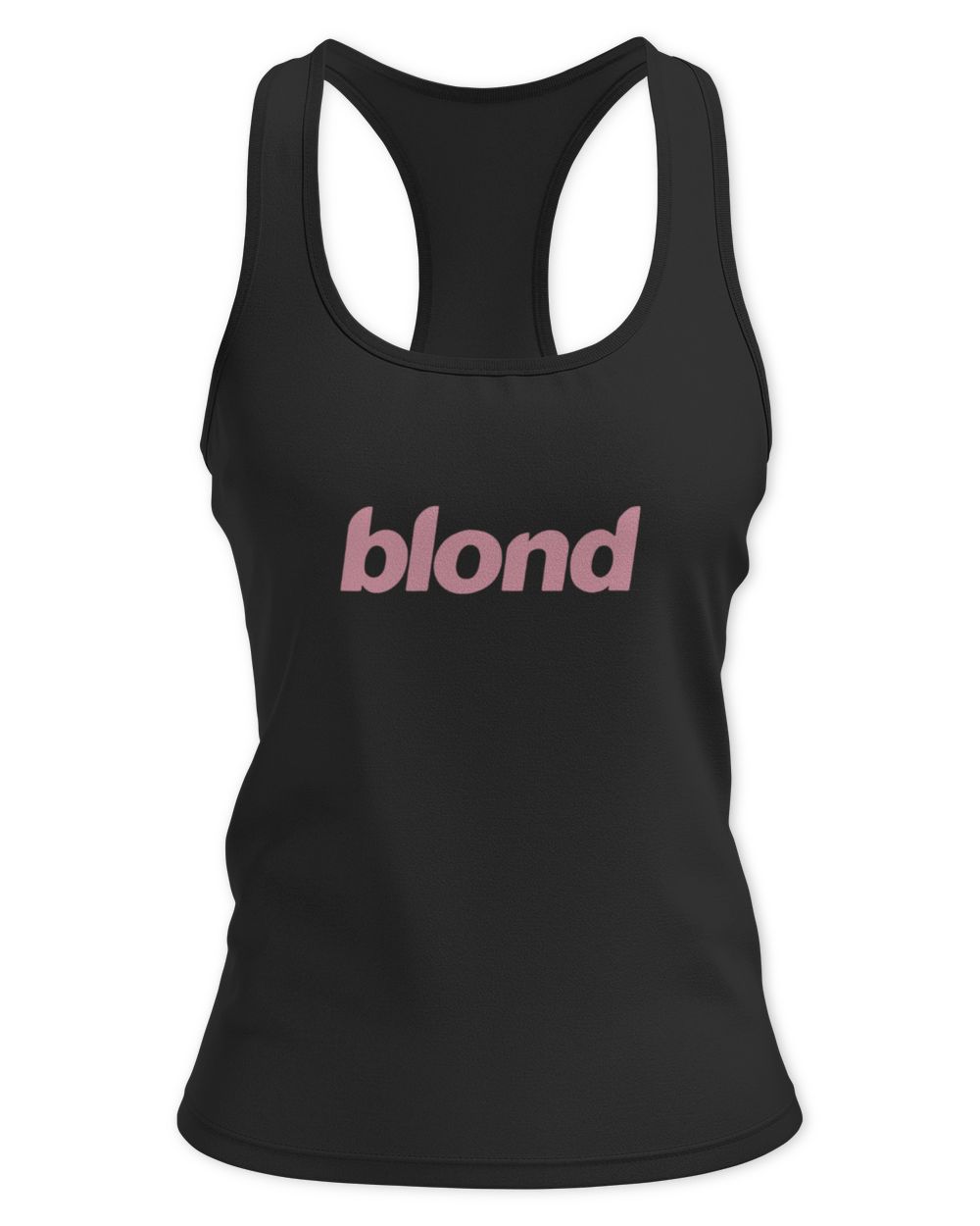 Frank Ocean Blond Hoodie – Pink Vibes Album-Inspired Sweatshirt for Fans Women's Ideal Racerback Tank black xs