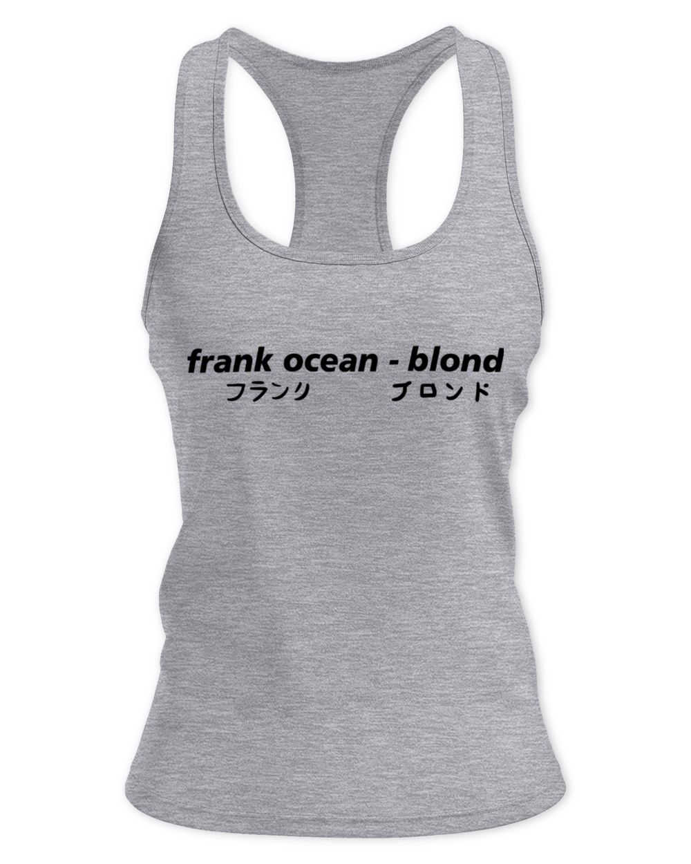 Frank Ocean White Ferrari Hoodie – Blonded Album-Inspired Unisex Sweatshirt Women's Ideal Racerback Tank sport-grey xs