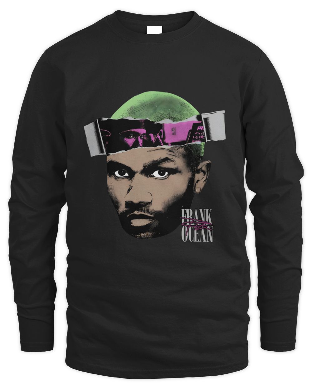 Frank Ocean Blond Album Shirt Men's Long Sleeved T-Shirt black s
