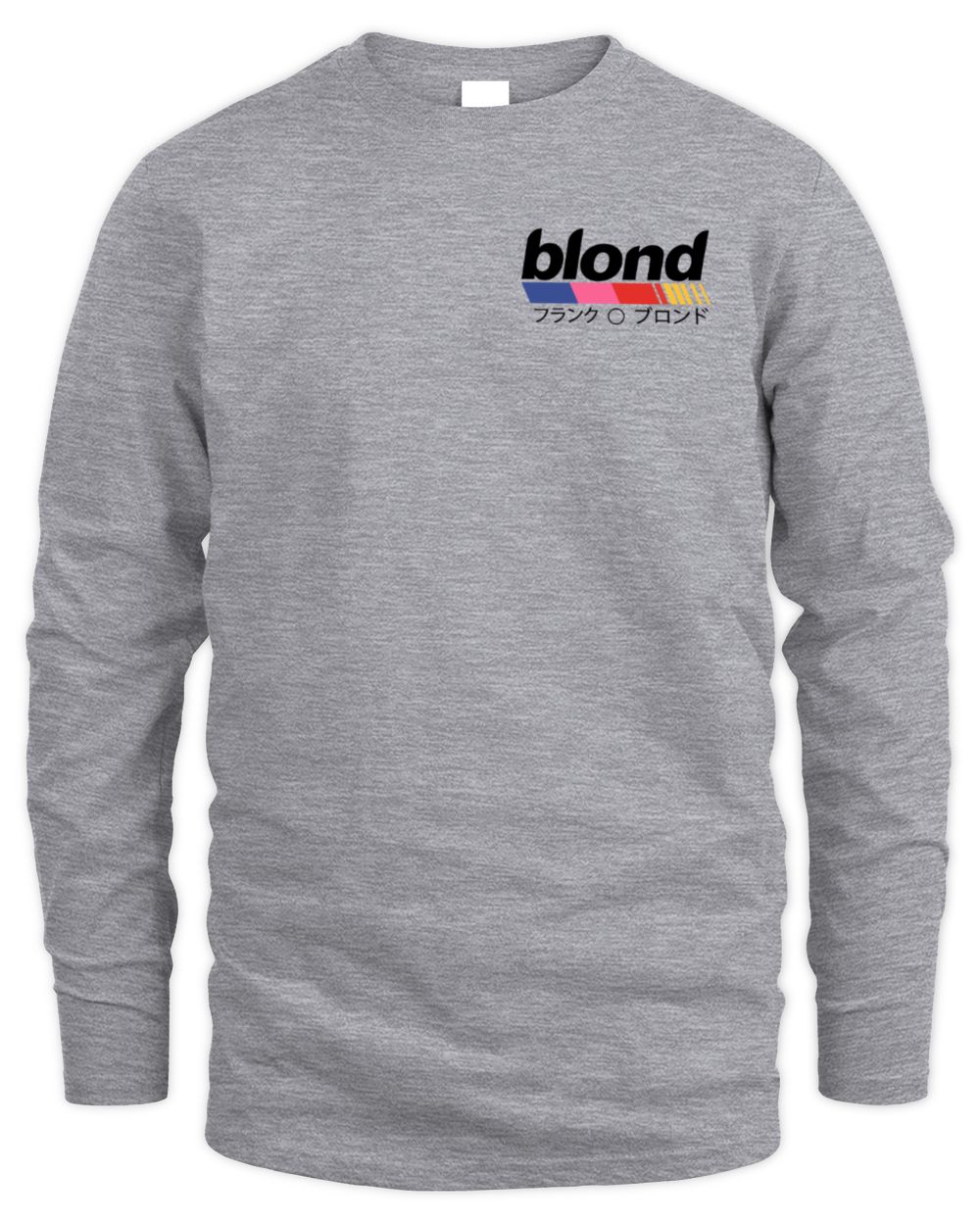 Frank Ocean Blond Self Control Hoodie – Inspired Blonded Album Unisex Sweatshirt Men's Long Sleeved T-Shirt sport-grey s