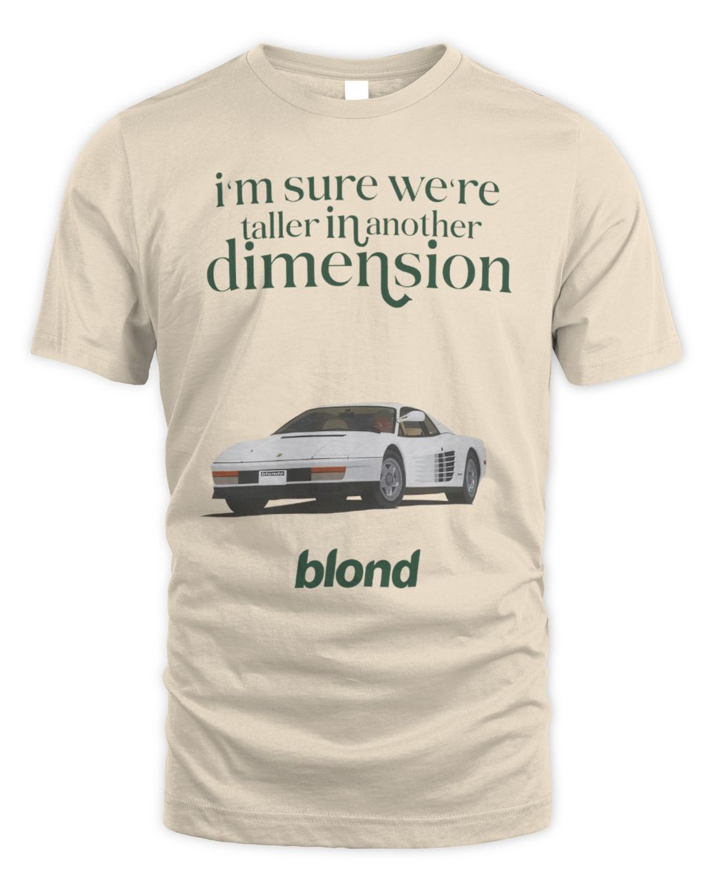 Frank Ocean Blond Sweatshirt – White Ferrari & Channel Orange Album Pullover Unisex Standard T-Shirt sand s