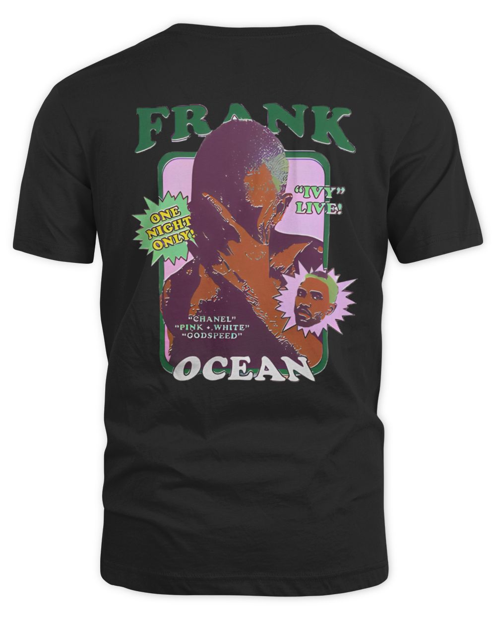 Frank Ocean Ivy Hoodie – Two-Sided Blond Album-Inspired Unisex Sweatshirt Unisex Standard T-Shirt black s