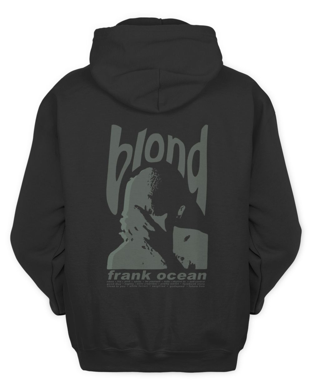 Frank Ocean Inspired Hoodie – Graphic Unisex Rap Concert Sweatshirt Unisex Hoodie black s