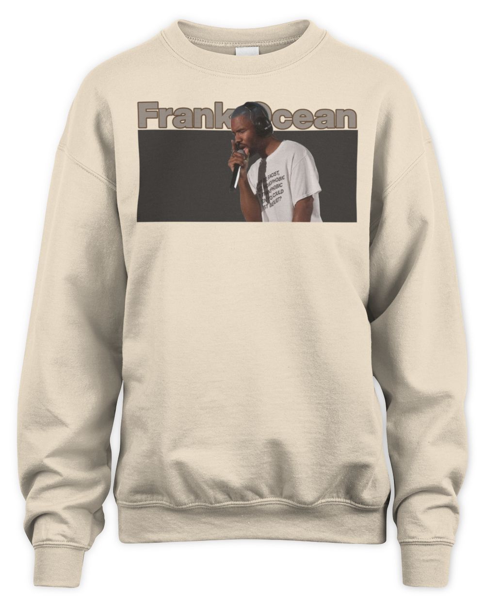 Limited Frank Ocean Sweatshirt – Exclusive Blond Album-Inspired Merc Unisex Sweatshirt sand s