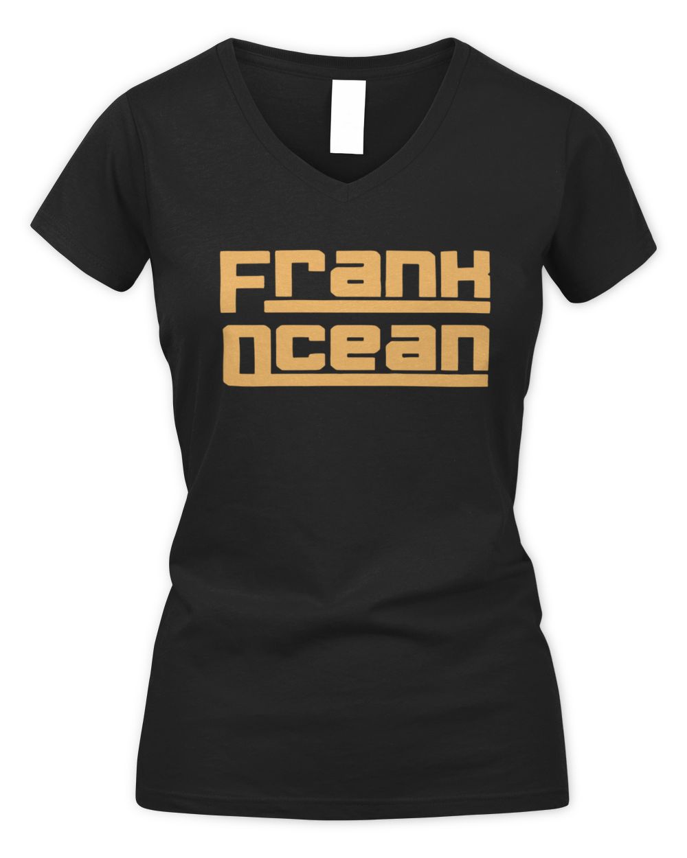 Frank Ocean LIMITED Hoodie – Blonde Album-Inspired Two-Sided Streetwear Women's V-Neck T-Shirt black s