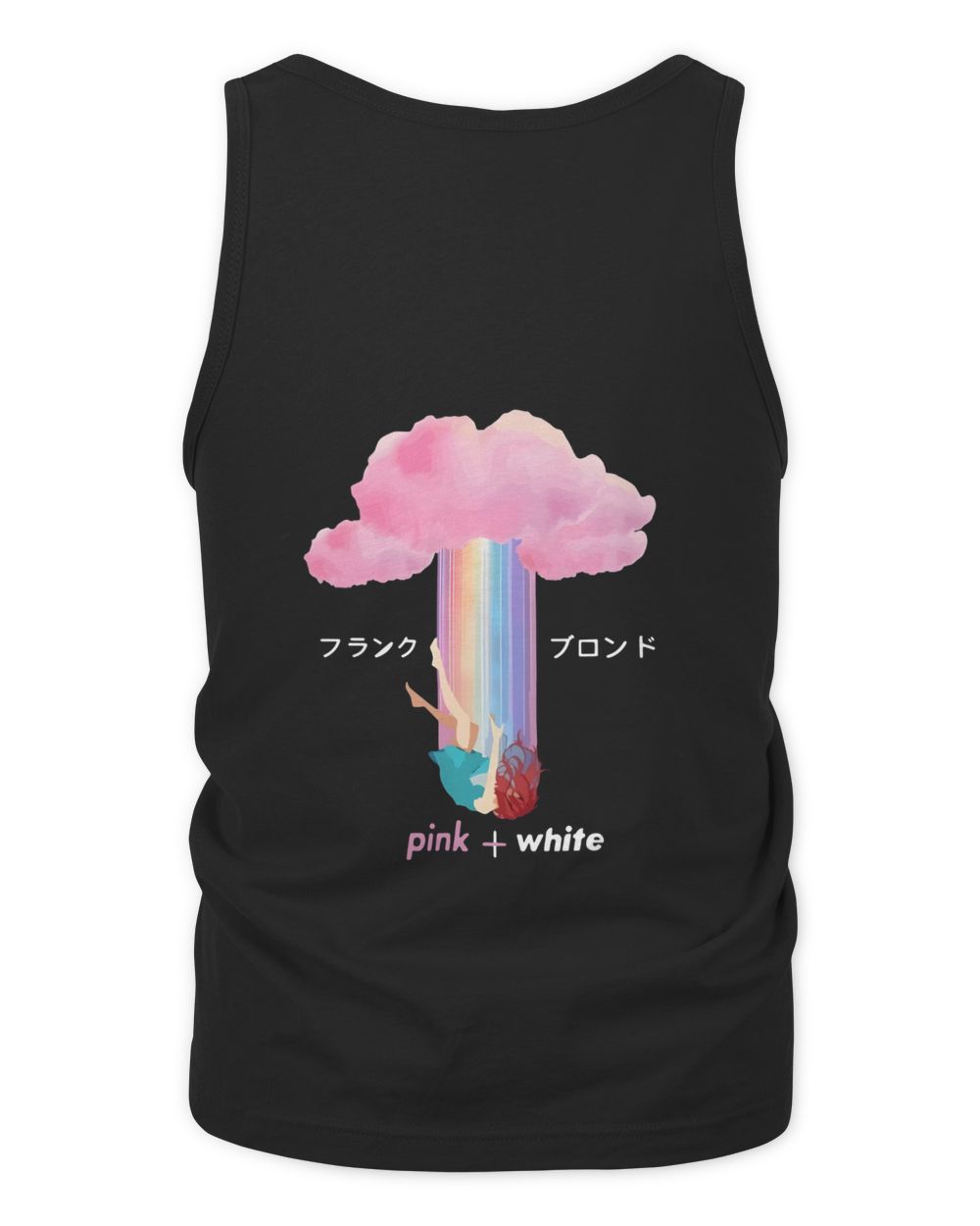Frank Ocean Blond Hoodie – Pink Vibes Album-Inspired Sweatshirt for Fans Men's Tank Top black s
