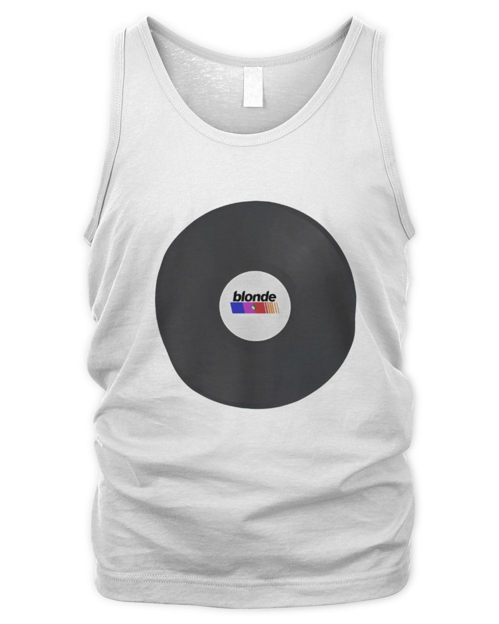 Frank Ocean Sweatshirt – Blond Album Vinyl Record Graphic Pullover Men's Tank Top white s