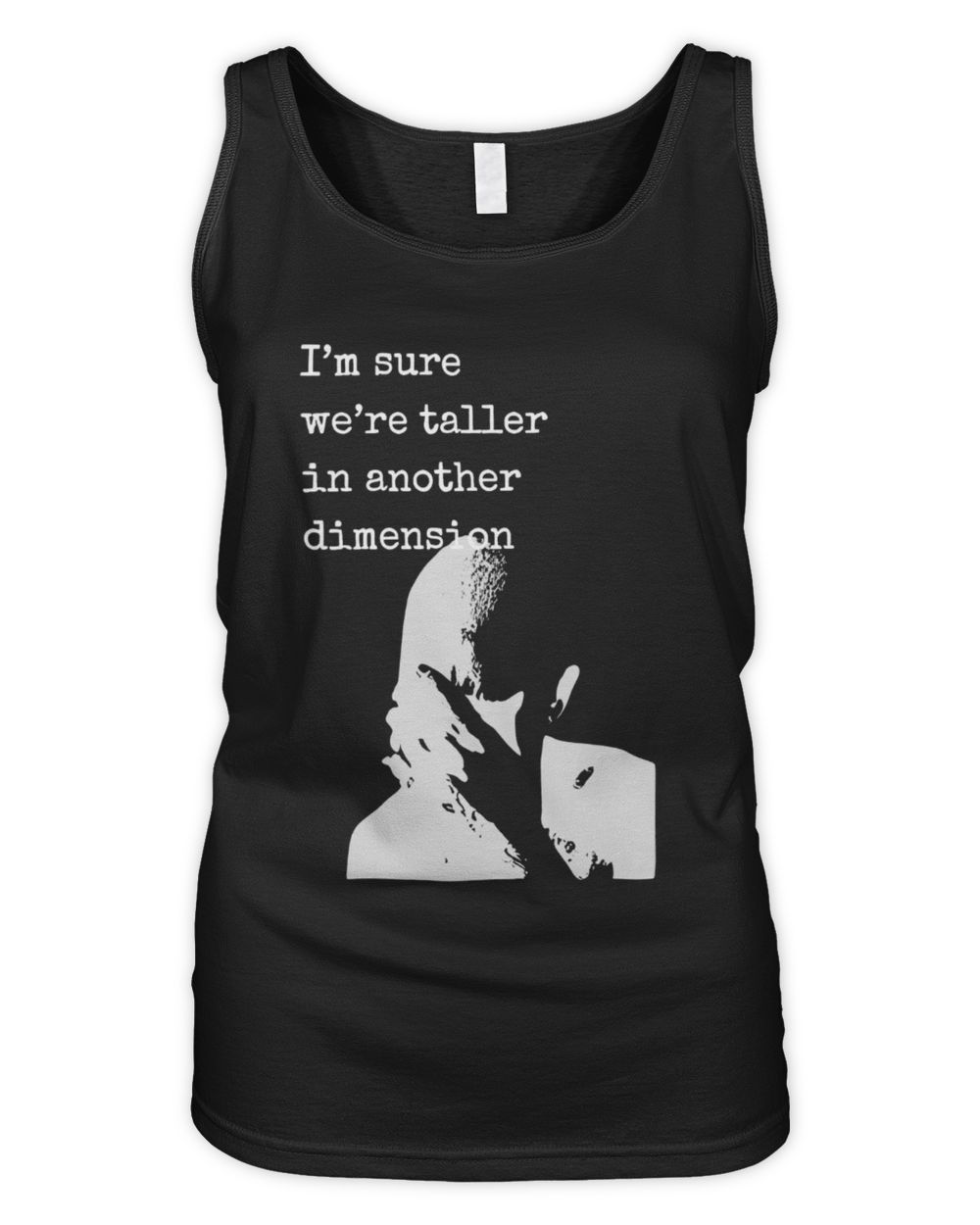 Frank Ocean Hoodie – Blond Sweatshirt with 'Taller in Another Dimension' Quote Women's Tank Top black s