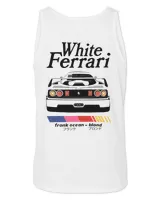 Frank Ocean Blond White Ferrari Tee – Inspired Blonded Album Unisex Shirt Unisex Jersey Tank white xs