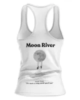 Frank Ocean Blond Moon River Hoodie – Inspired Blonded Album Unisex Sweatshirt Women's Ideal Racerback Tank white xs