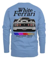 Frank Ocean White Ferrari Hoodie – Blonded Album-Inspired Unisex Sweatshirt Men's Long Sleeved T-Shirt carolina s