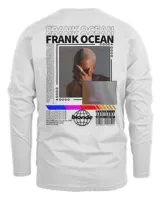 Frank Ocean BLONDE Hoodie – Two-Sided Trendy Blond Album Unisex Sweatshirt Men's Long Sleeved T-Shirt white s