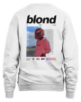 Frank Ocean Blond Motorcycle T-Shirt – 90s Vintage Rapper Merch, Y2K Streetwear Unisex Sweatshirt white s