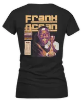 Frank Ocean LIMITED Hoodie – Blonde Album-Inspired Two-Sided Streetwear Women's V-Neck T-Shirt black s