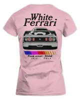 Frank Ocean White Ferrari Hoodie – Blonded Album-Inspired Unisex Sweatshirt Women's Standard T-Shirt light-pink s