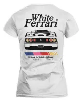 Frank Ocean Blond White Ferrari Tee – Inspired Blonded Album Unisex Shirt Women's Standard T-Shirt white s