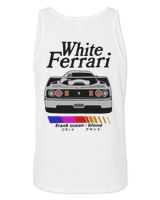 Frank Ocean White Ferrari Hoodie – Blonded Album-Inspired Unisex Sweatshirt Unisex Jersey Tank white xs