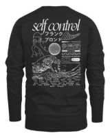 Frank Ocean BLOND Hoodie – Self Control Album-Inspired Two-Sided Sweatshirt Men's Long Sleeved T-Shirt black s