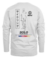 Frank Ocean Solo Hoodie – Blond Album-Inspired Sweatshirt, Ivy Nikes Gift Men's Long Sleeved T-Shirt white s