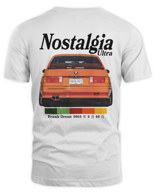 Frank Ocean Nostalgia Ultra T-Shirt – Vintage Album Inspired Graphic Tee