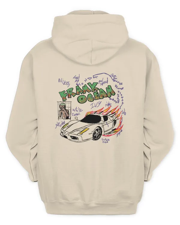 Frank Ocean Blond Hoodie – Inspired Blonded Album Merch, Ivy Nikes Gift