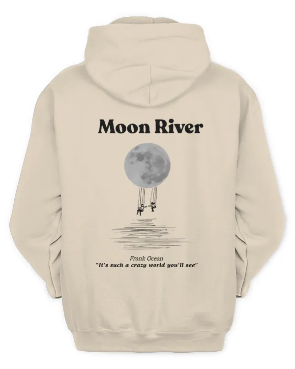Frank Ocean Blond Moon River Hoodie – Inspired Blonded Album Unisex Sweatshirt