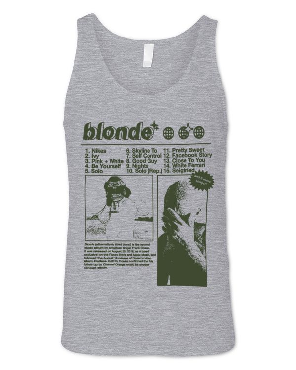 Unisex Jersey Tank