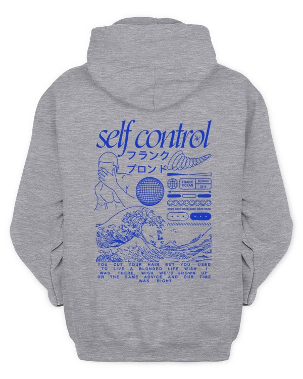 Frank Ocean Blond Self Control Hoodie – Inspired Blonded Album Unisex Sweatshirt