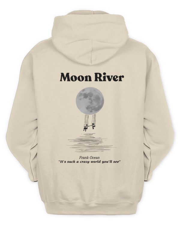 Frank Ocean Blond Moon River Hoodie – Inspired Blonded Album Unisex Sweatshirt