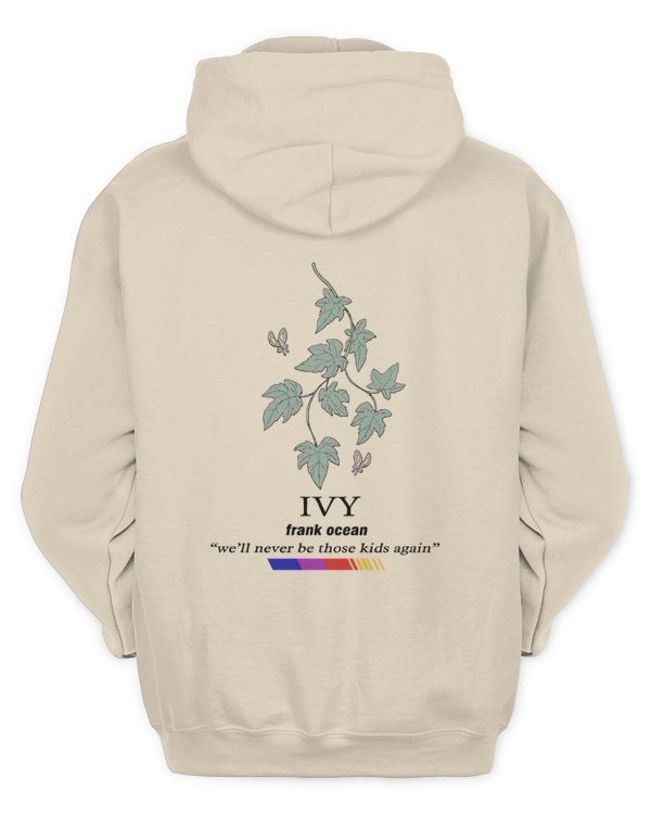 Frank Ocean Blond IVY Hoodie – Inspired Blonded Album Merch, Unisex Sweatshirt
