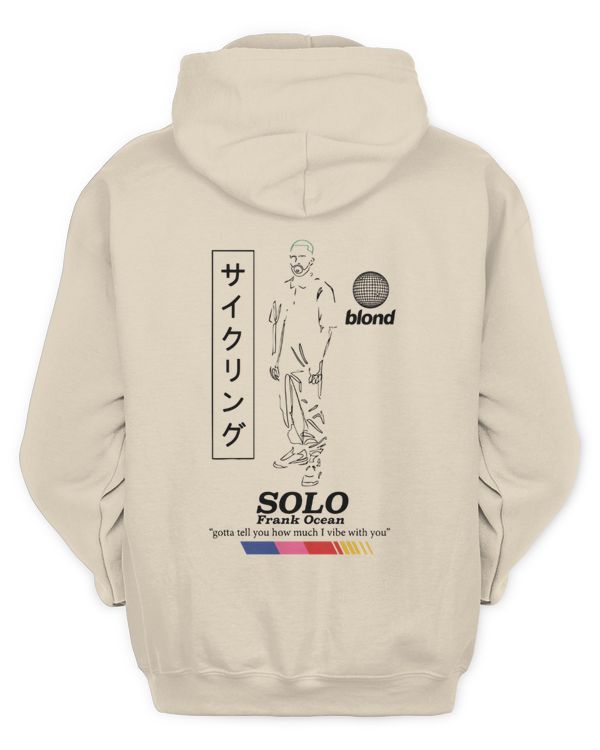 Frank Ocean Solo Hoodie – Blond Album-Inspired Sweatshirt, Ivy Nikes Gift